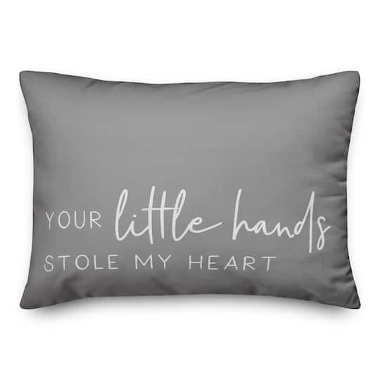 20" x 14" Your Little Hands Indoor/Outdoor Pillow
